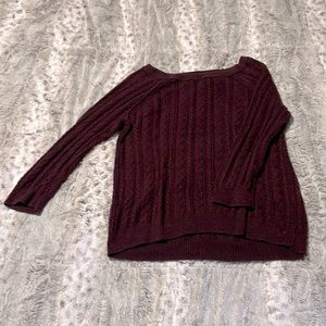 Maroon American Eagle Sweater